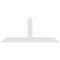 Ekena Millwork Portland Architectural Grade PVC Gable Bracket, 72"W x 30"H x 2"D x 6"F, 10/12 Pitch GBP072X30X0206POR00 - alternate 2